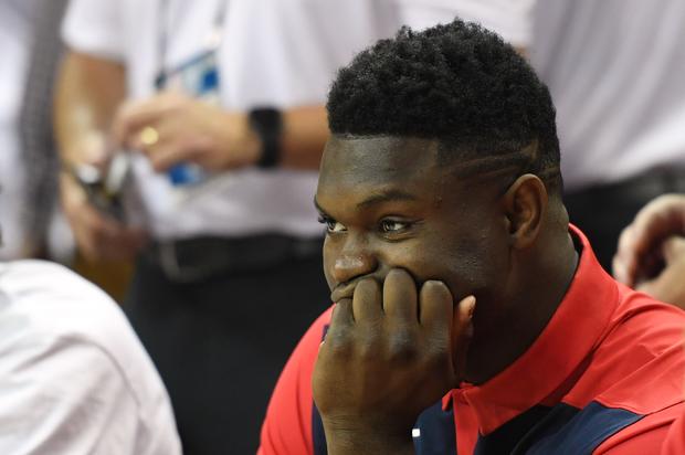 Zion Williamson Shutdown For Rest Of “Summer League” After Collision Vs. Knicks