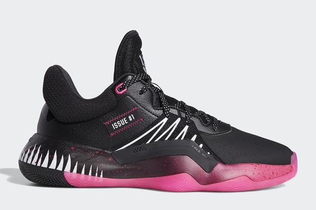 Adidas D.O.N Issue #1 “Symbiote Spider-Man” Release Date, Official Images