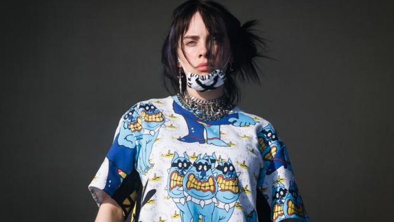 Billie Eilish Shows Off Her New Lime Green Hair