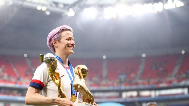 Megan Rapinoe Delivers Scathing Message To Donald Trump: Watch