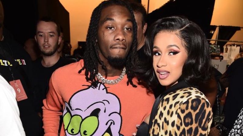 Cardi B & Offset Shoutout Machine Gun Kelly For His Acting & Music Moves