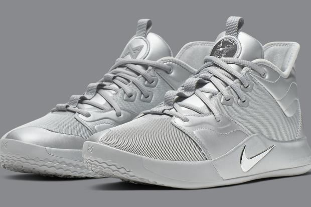 NASA x Nike PG 3 Coming In Full Silver Reflective Colorway: Official Details