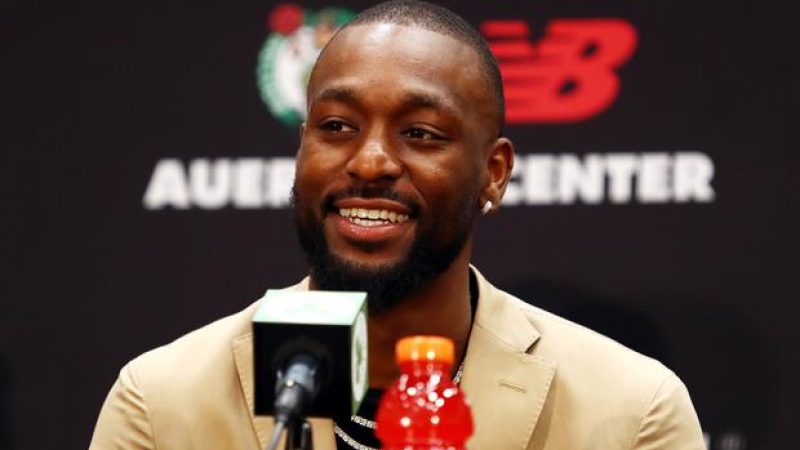 Kemba Walker Puts On His Celtics Outfit For The First Time, Fans React