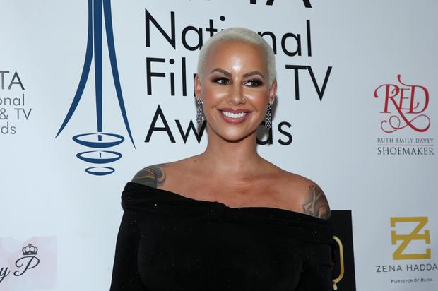 Amber Rose Finds Humour In Pregnant Paparazzi Meme Comparing Her To Butt-Head