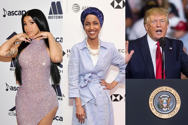 Cardi B Shows Support For Rep. Ilhan Omar Following Trump’s Racist Attack