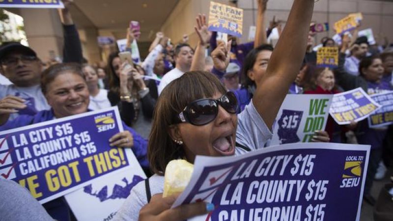 The House Passes Bill To Increase Minimum Wage To $15