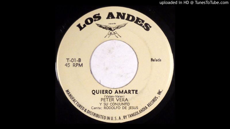 Samples: Peter Vera Y Su Conjunto – Quiero Amarte (Latin) (1984)