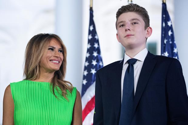 The Trumps “Forget” Barron While Leaving White House, Internet Memes Explode