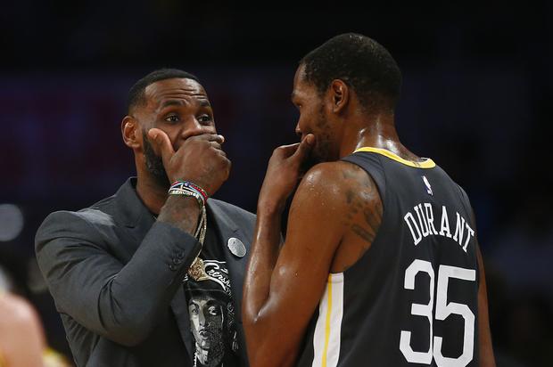 LeBron James & Kevin Durant React To Shaq’s Donovan Mitchell Diss