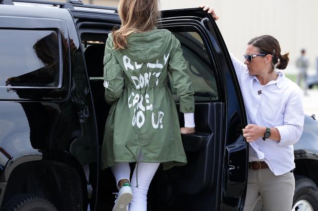 Melania Trump Wanted To “Drive Liberals Crazy” With “I Really Don’t Care” Jacket