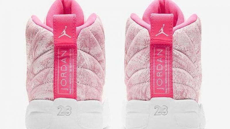 Air Jordan 12 “Hyper Pink” To Drop In Girls Sizes: Photos