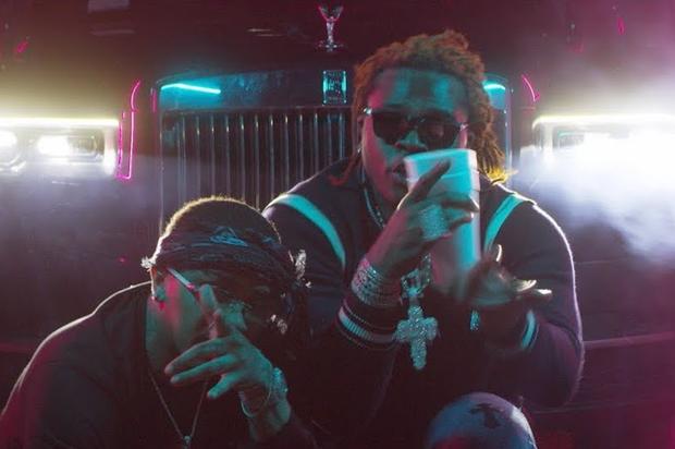 Nechie & Gunna Have A YSL Party In “Stackin It” Video