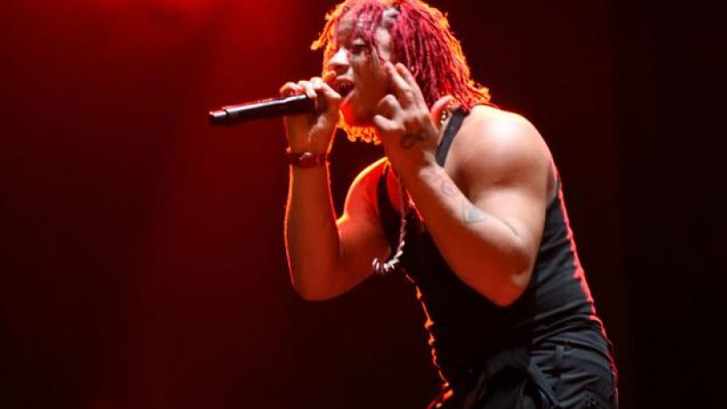 Trippie Redd Unexpectedly Does The “Buss It” Challenge