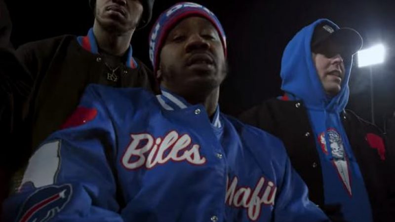 Benny The Butcher Reps The Buffalo Bills In “Trade It All” Visual