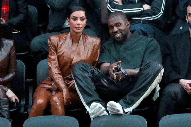 Kanye West Spotted For First Time Since Kim Kardashian Divorce Filing Without Ring