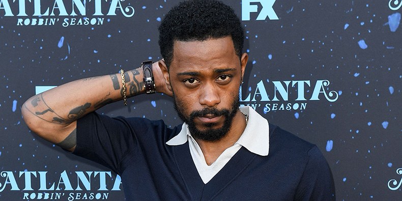 LaKeith Stanfield Points a Gun at Picture of Charlamagne Tha God in Viral Video