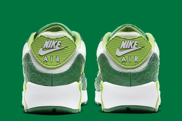 Nike Air Max 90 “St. Patrick’s Day” Gets Covered In Green: Photos