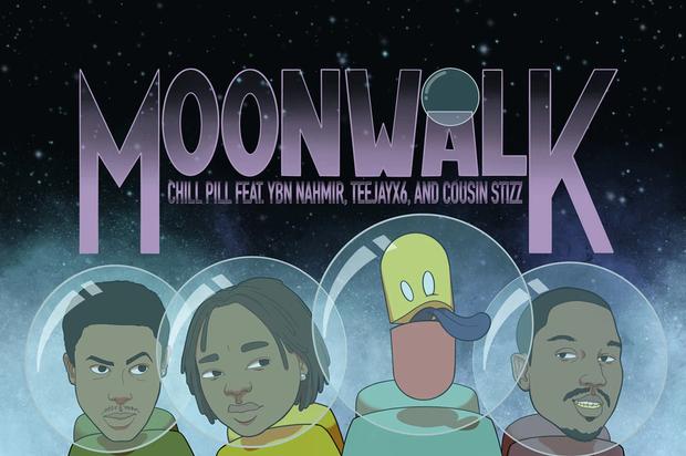 ChillPill, Cousin Stizz, YBN Nahmir & Teejayx6 Shine On “Moonwalk”