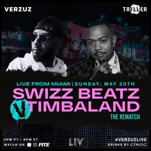 Swizz Beatz and Timbaland Set for VERZUZ Rematch This Weekend