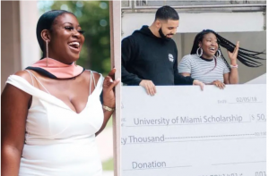 Woman Who Received $50K Scholarship In Drake’s “God’s Plan” Video Will Graduate With Master’s Degree