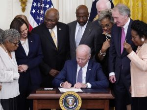 President Biden Enacts Juneteenth As a Federal Holiday