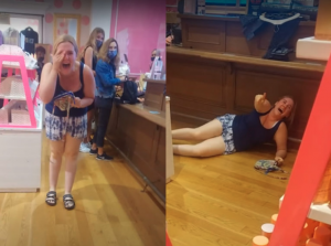 [WATCH] White Woman Attacks Black Woman And Plays Victim In NJ Victoria’s Secret