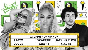 Jack Harlow, Latto and Saweetie Team Up With Sprite for Live Stream Concert Series
