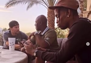Travis Scott Spotted on Golf Course with Michael Jordan and Mark Wahlberg