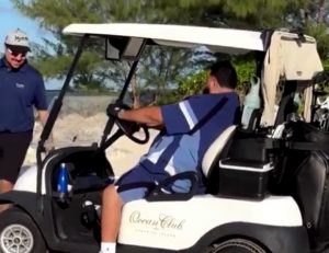 [WATCH] DJ Khaled Flips a Golf Cart Accident Into a Moment of Inspiration
