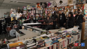[WATCH] Tank Delivers ‘Tiny Desk’ Concert Supported by Luke James, Brooke Valentine, and Lonny Bereal