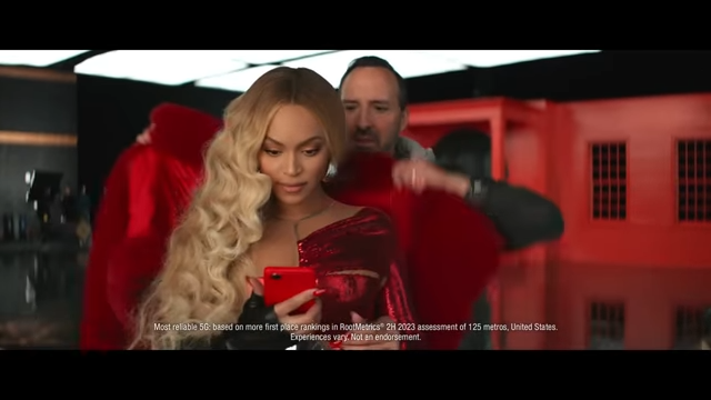 WATCH: Beyoncé Attempts to Break Verizon in Super Bowl Ad