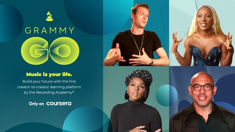 Recording Academy Launches GRAMMY GO™ Partnership with Coursera